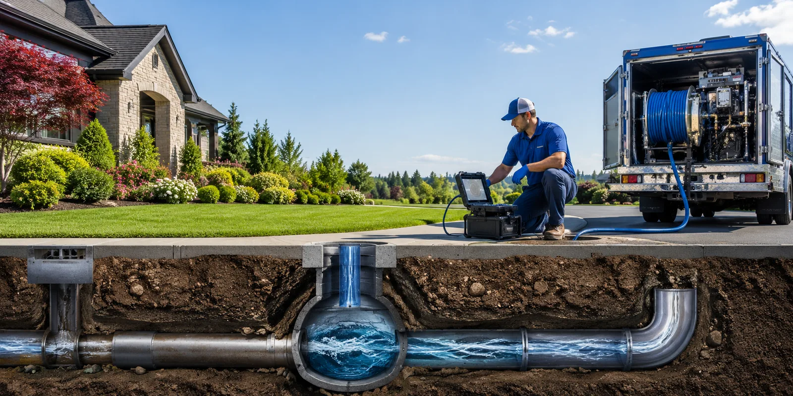 Drainage restoration information for Grandview, IA